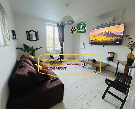 Superbe Renove Vue Sur Meuse Miss Africa Apartment Bogny-sur-Meuse